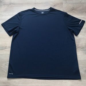 ATHLETIC WORKS XL BLUE DriWorks T-SHIRT